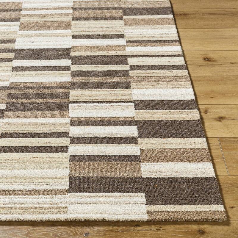 Livabliss La Puna Cottage Striped Area Rug