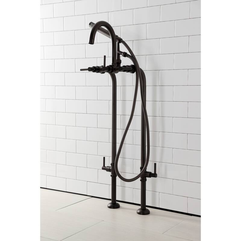 Concord Freestanding Tub Faucet with Supply Line