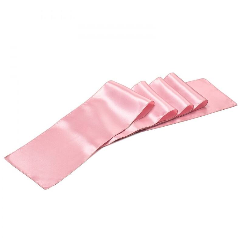 Satin Chair Ribbons for Wedding Reception Adjustable Fit for Folding Banquet and Chiavari Chairs