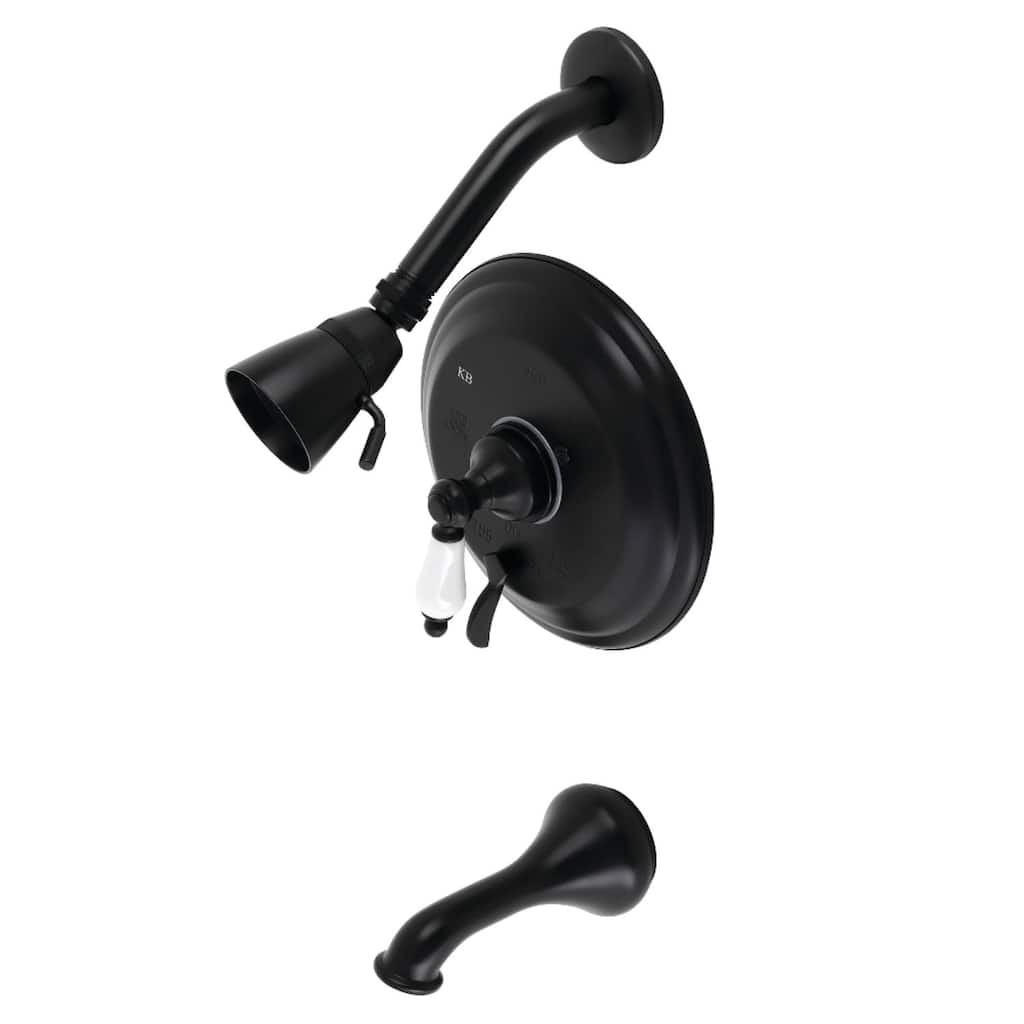 Kingston Brass Restoration Tub and Shower Trim Package with 1.8 GPM