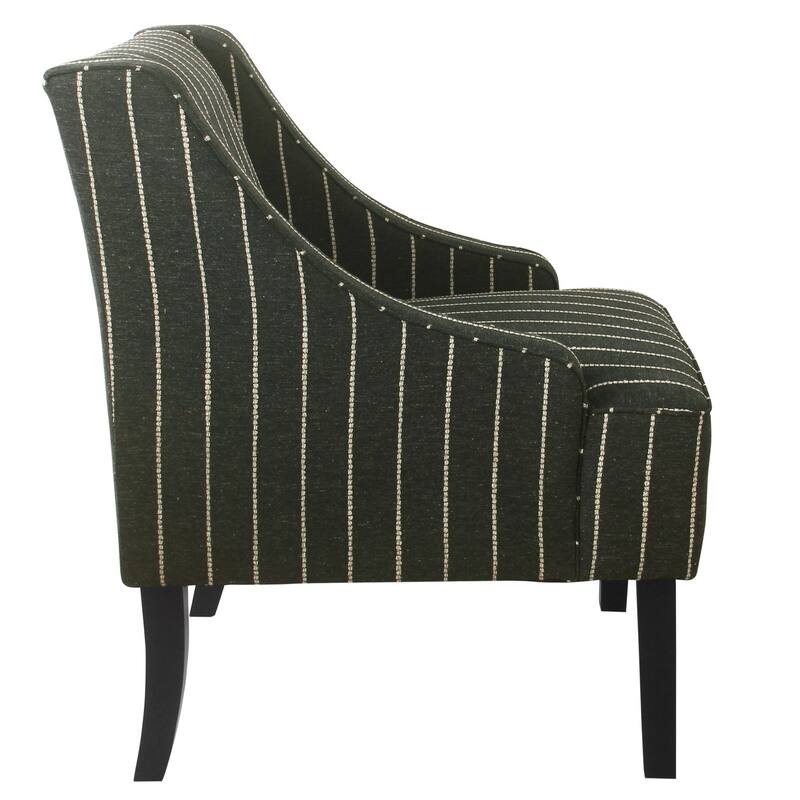 HomePop Classic Swoop Arm Accent Chair