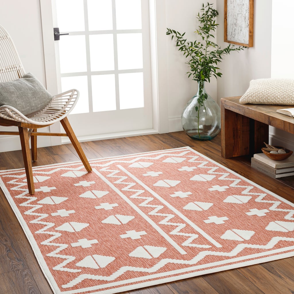 Livabliss San Diego Indoor/ Outdoor Boho Area Rug