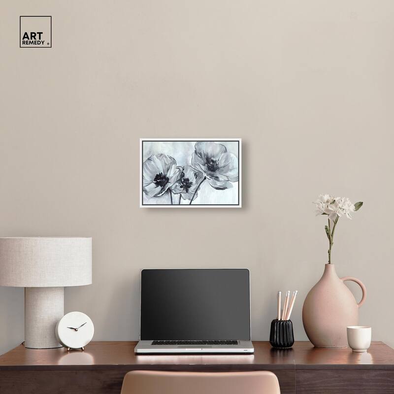 Flower Impressions Canvas by Art Remedy