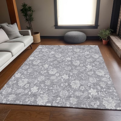Premium Washable Super Soft Floral Garden Mayfield Rug