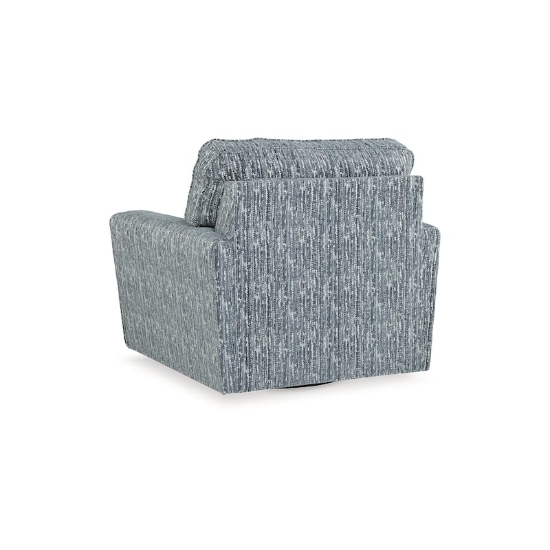 Signature Design by Ashley Aterburm Twilight Swivel Accent Chair - 40" W x 38" D x 37" H