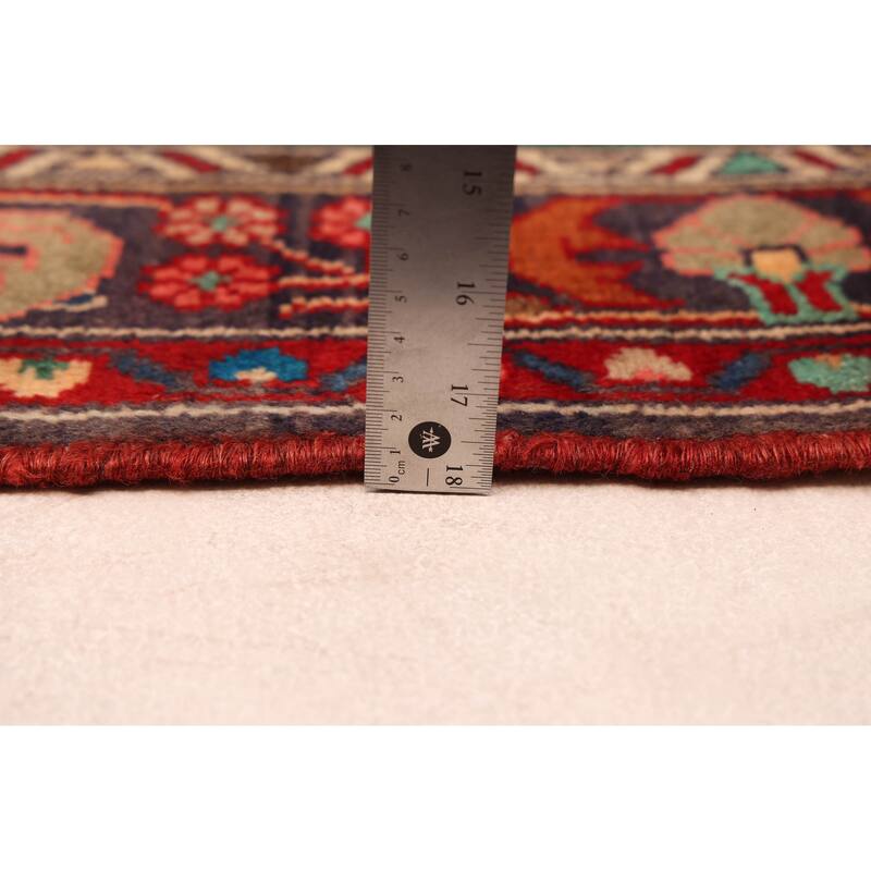 ECARPETGALLERY Hand-knotted Anadol Red Wool Rug - 3'7 x 6'6