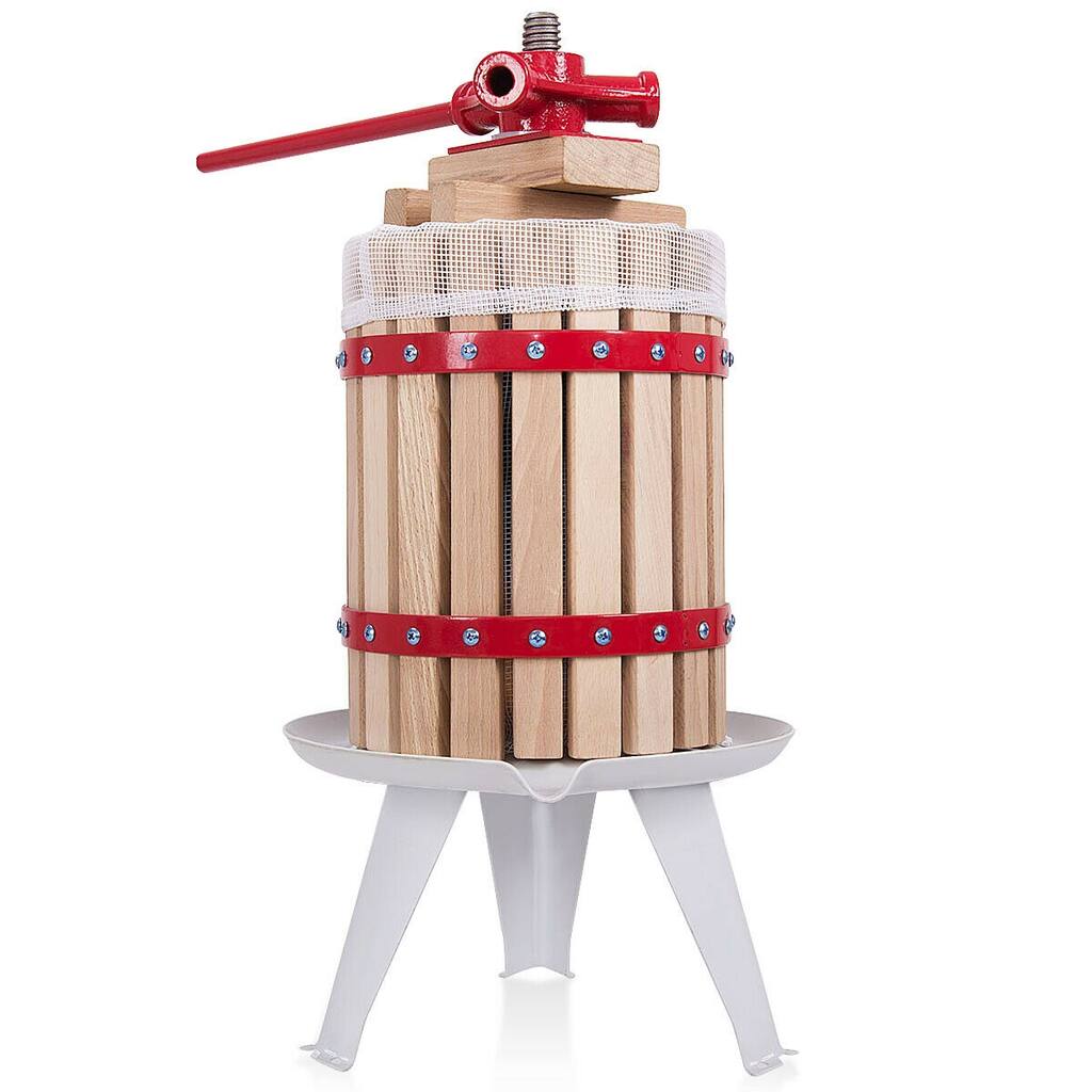 Costway 1.6 Gallon Fruit Wine Press Cider Apple Grape Crusher Juice - See details