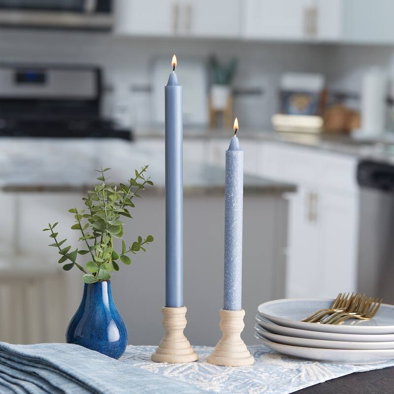 ROOT 12 Inch Unscented Timberline Arista Taper Candles box of 12 - 12 X 7/8