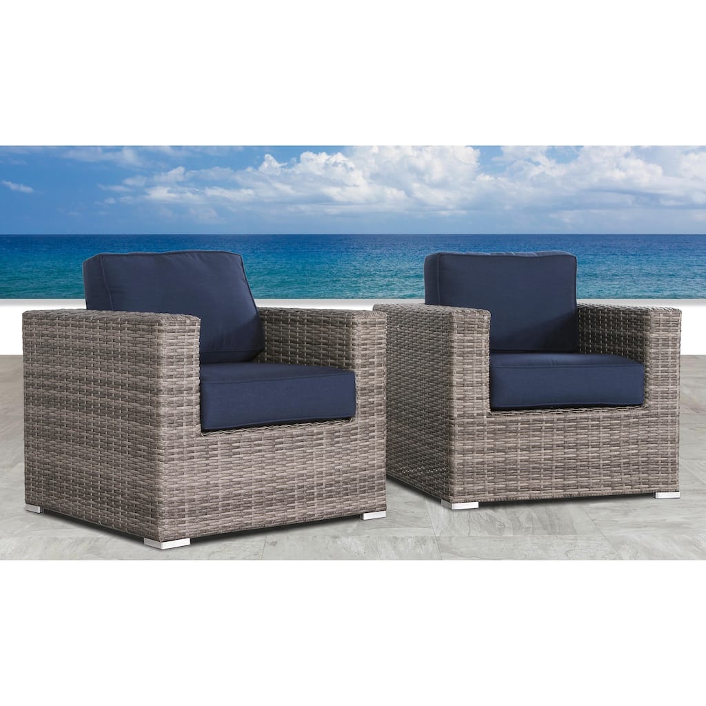 Resort Grade Club Patio Chair with Sunbrella Cushions