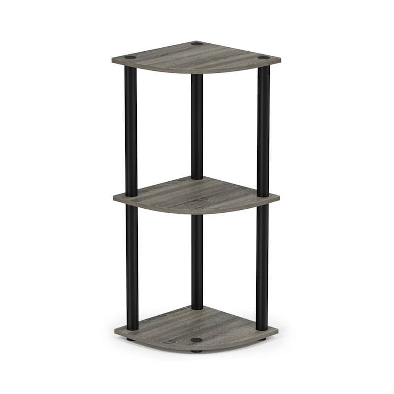 Porch & Den St. Marks 3-tier Corner Multipurpose Shelving Unit