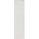 preview thumbnail 95 of 121, SAFAVIEH Handmade Micro-Loop Courteney Transitional Wool Rug 2'3" x 9' Runner - Ivory/Grey
