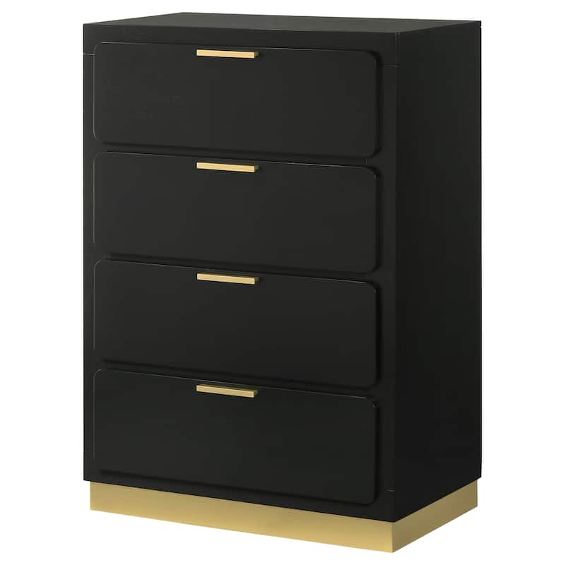 Caraway Contemporary Wood 4-drawer Bedroom Chest
