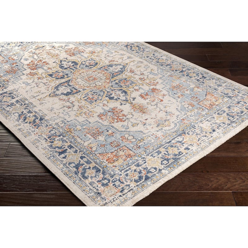 Livabliss Huntington Beach Traditional Indoor/Outdoor Area Rug