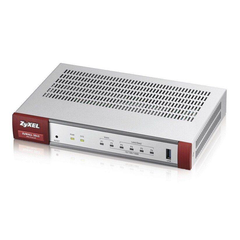 Zyxel Usg20-Vpn Next Generation Vpn Firewall W/ 1 Wan, 4 Lan/Dmz Gigabit Ports