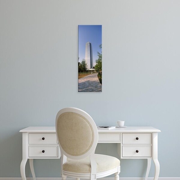 Easy Art Prints Panoramic Images's 'Devon Tower in the downtown, Oklahoma City, Oklahoma, USA' Premium Canvas Art