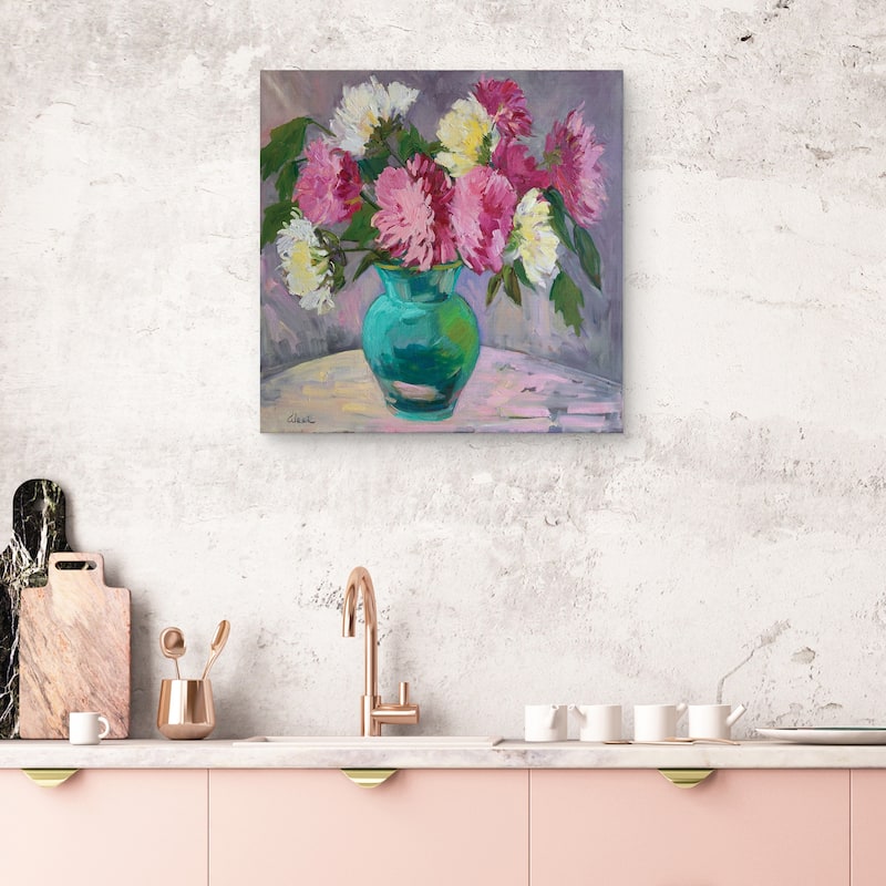 Tickled Pink by Alexi Fine Canvas Art Print