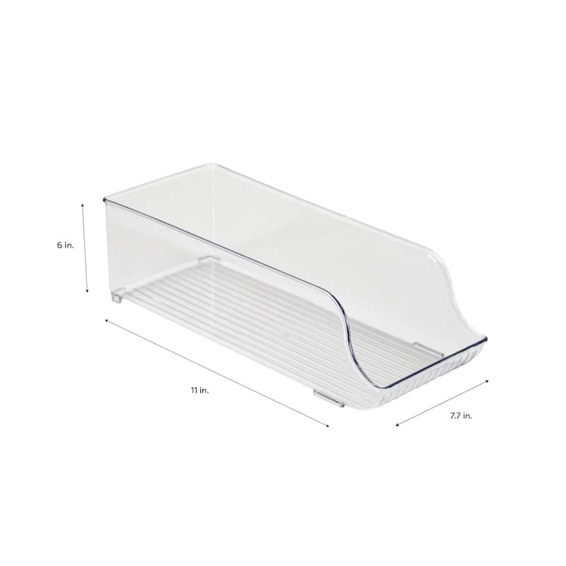 Simplify Canned Food Organizer in Clear - 14.5" x 5.5" x 3.75"