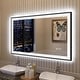 preview thumbnail 49 of 49, Extra Large Black Frame LED Bathroom Vanity Mirror with 3 Years Warranty and UL Certified 40x24