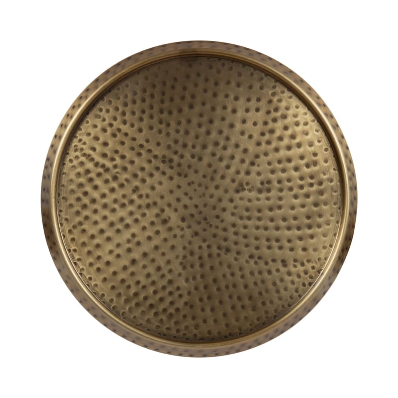 Kate and Laurel Sanzo Adjustable Metal Drink Table