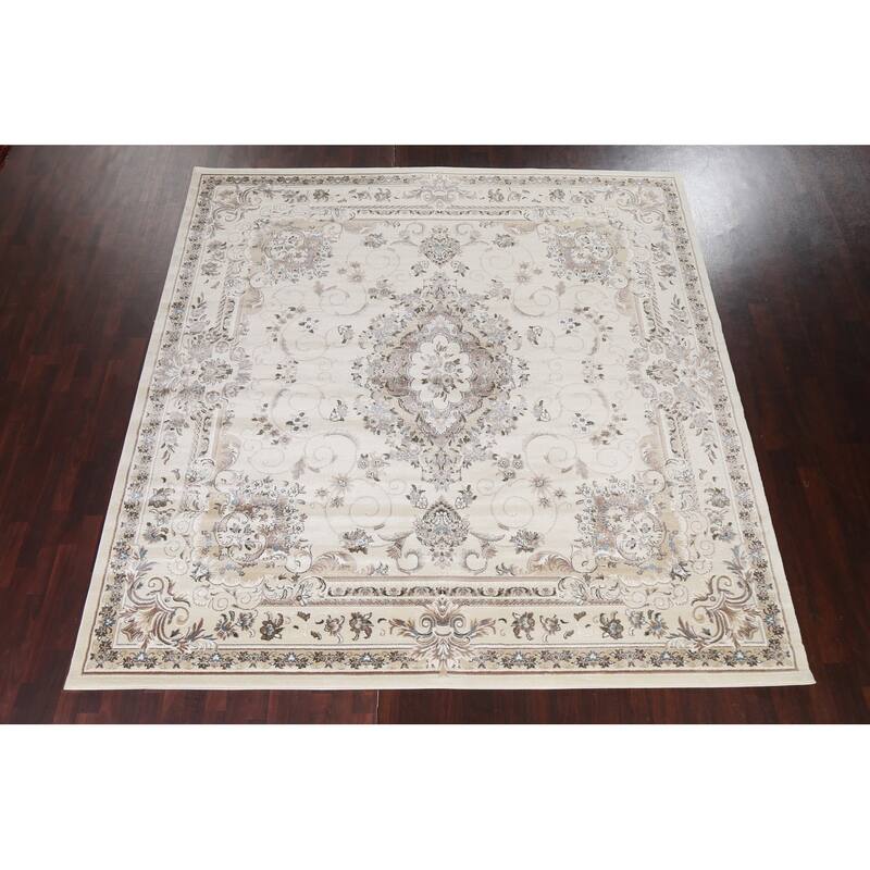 Floral Medallion Turkish Transitional Oriental Rug Traditional Carpet