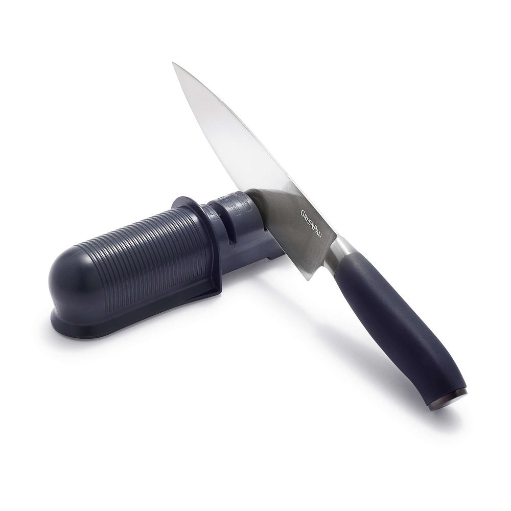 DELUXE PULL-THRU KNIFE & SCISSOR SHARPENER