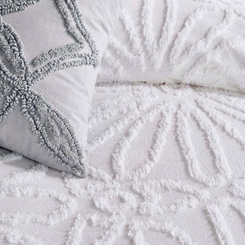 Peri Home Chenille Medallion Duvet Set