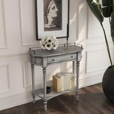 Charleston One Drawer Console Table