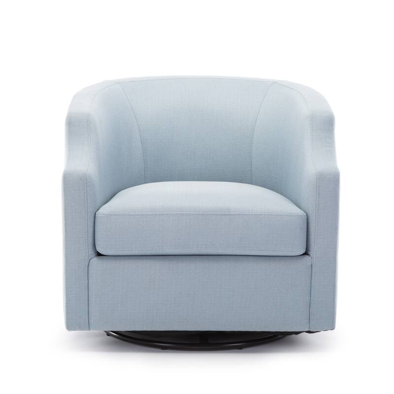 Swivel Glider Barrel Chair