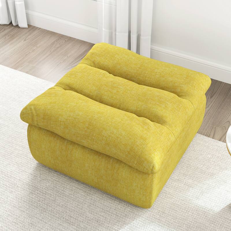 Lazy Floor Sofa,Modern armless and backless sofa chair,Comfy Accent Bean Bag Couch,suitable for living room bedroom office