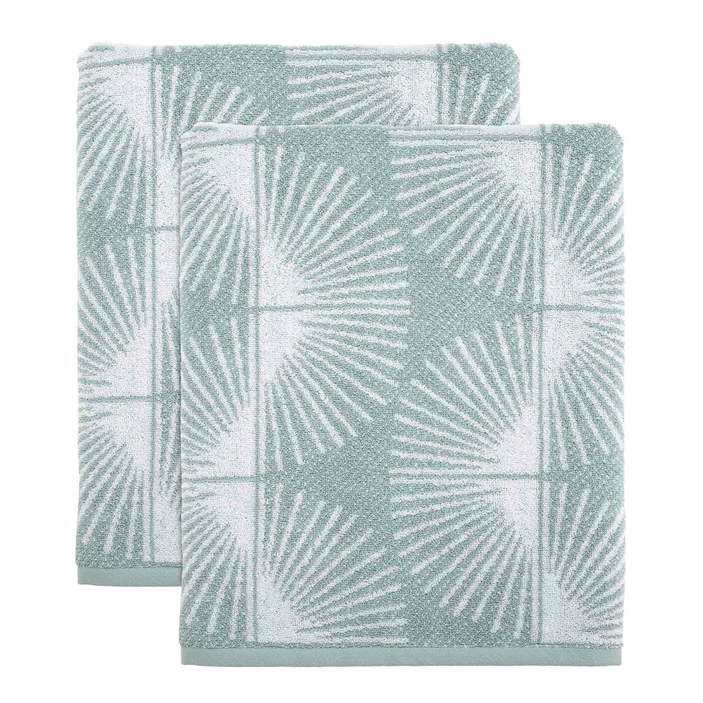 Nicole Miller Kendall Oasis 2-Pack Bath Towel - Bath Towel 2pk Set