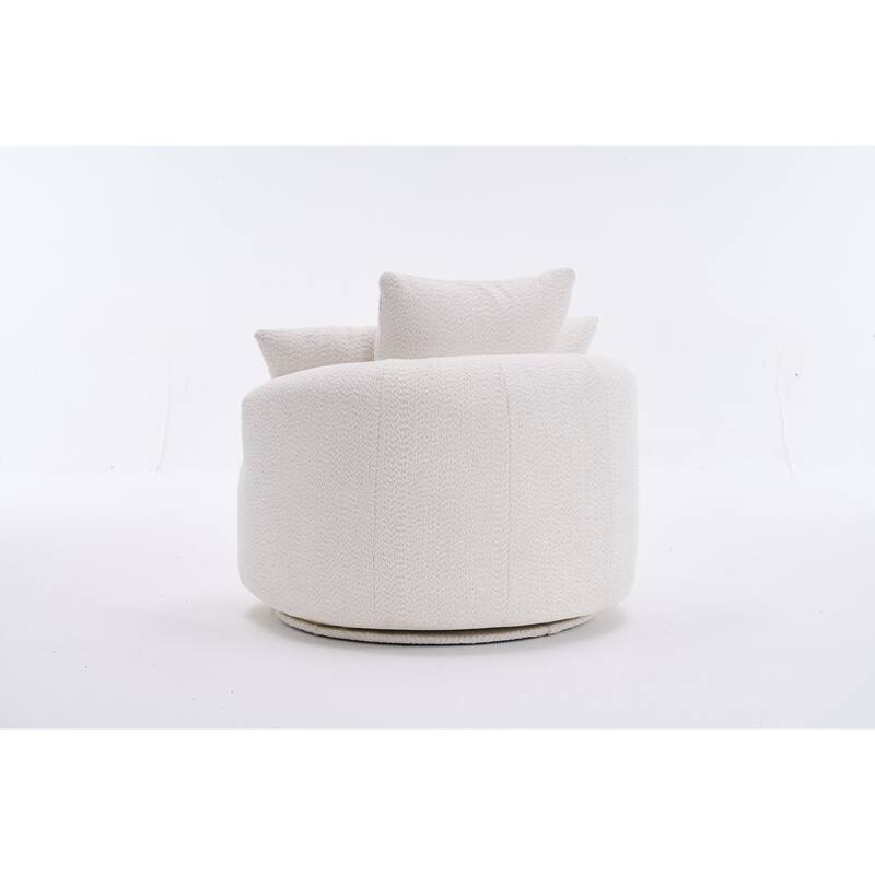 Single Seat Full Sponge Compression Swivel Chair Single Sofa