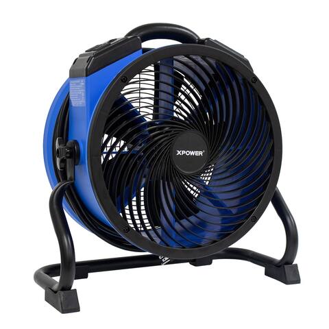 Portable fan with outlets
