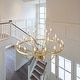 preview thumbnail 12 of 16, Gold Chandelier Modern Farmhouse Pendant Lighting for Dining Room Foyer Entryway