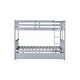 preview thumbnail 16 of 18, Rubber Wood Convertible 2 In 1 Full Over Full Bunk Bed with Twin Size Trundle for Kids and Baby for Bedroom