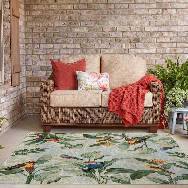 Outdoor Turgh Collection Area Rug