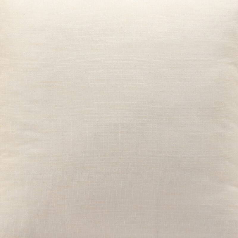 Exclusive Fabrics Faux Designer Shantung Faux Silk Cushion Cover (Set of 2)