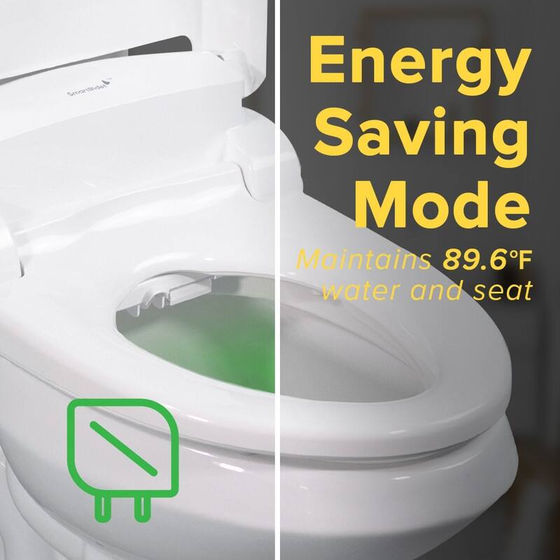SmartBidet SB-1000WR Electric Bidet Toilet Seat with Round Seating