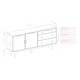 preview thumbnail 11 of 19, Middlebrook Designs 70-inch Mid-century Modern Sideboard Console