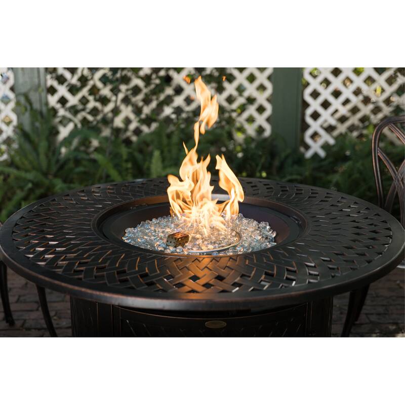 Wagner Round Aluminum Fire Pit - N/A