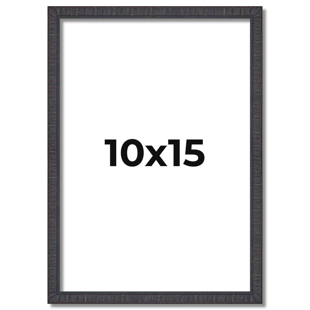 10x15 Frame Brown Picture Frame - Complete Modern Photo Frame Includes