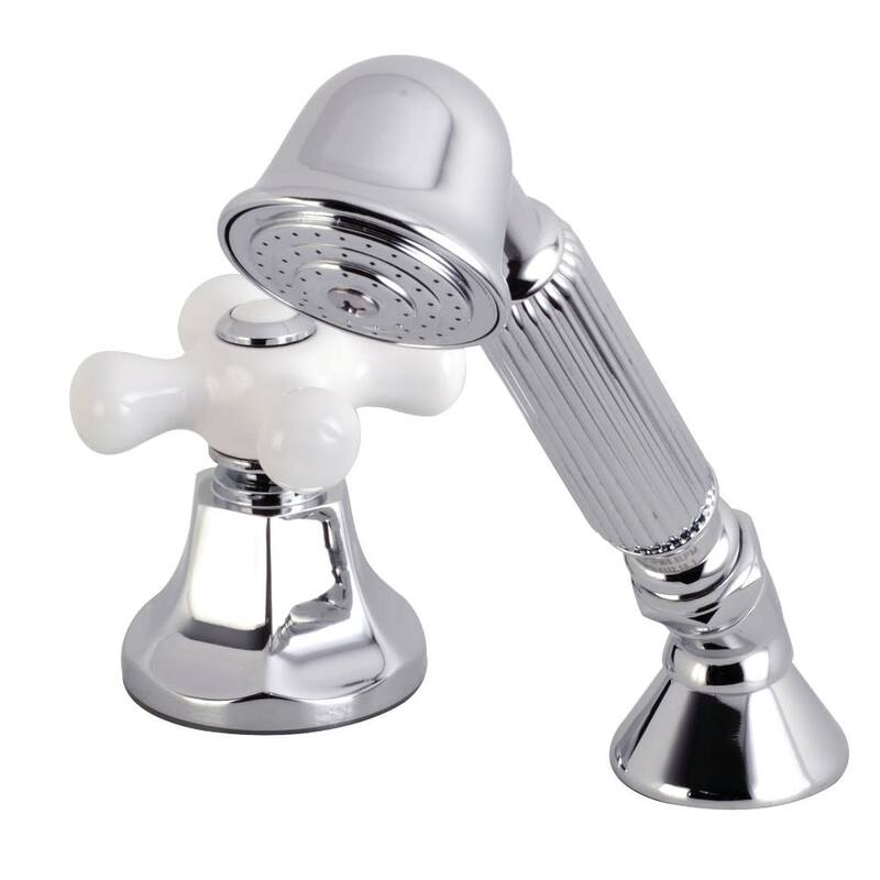 Kingston Brass 1.8 GPM Single Function Hand Shower Package - Includes - Polished Chrome