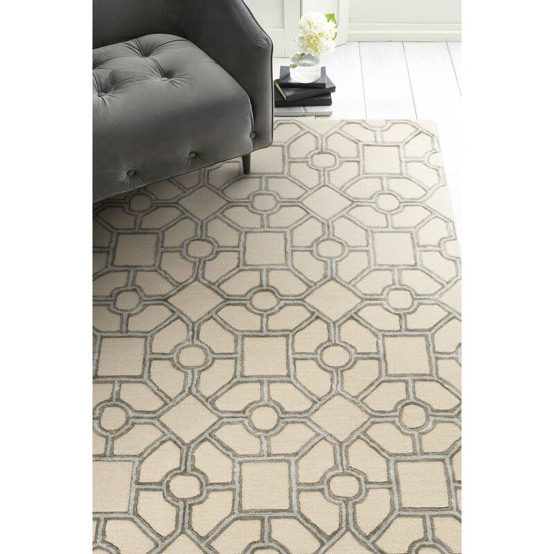Libby Langdon Upton Paris Garden Handtufted Wool Rug