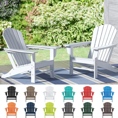 Altura Classic Poly Outdoor Adirondack Chair (Set of 2)