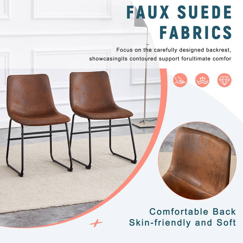 Retro Bar Chairs Set of 4, Modern Faux Leather High Bar Stools with Back and Metal Leg, Bar Chairs for Kitchen Island