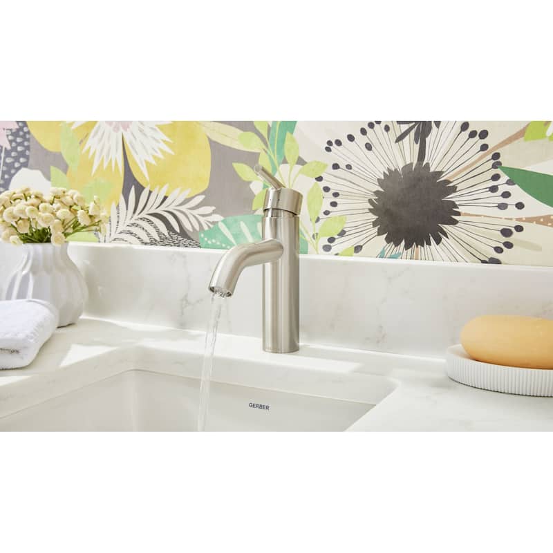 Gerber D225258 Parma 1.2 GPM Single Hole Bathroom Faucet with Pop-Up