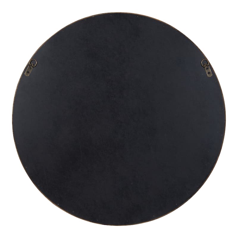 Kate and Laurel Pao Round Framed Wall Mirror