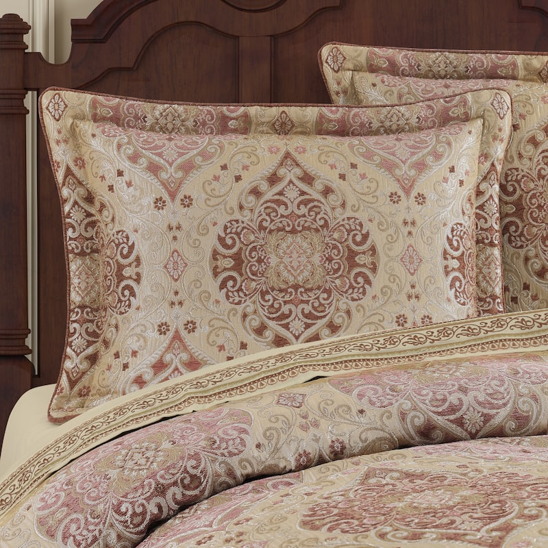 J. Queen New York Weston Terracotta Comforter Set - California King