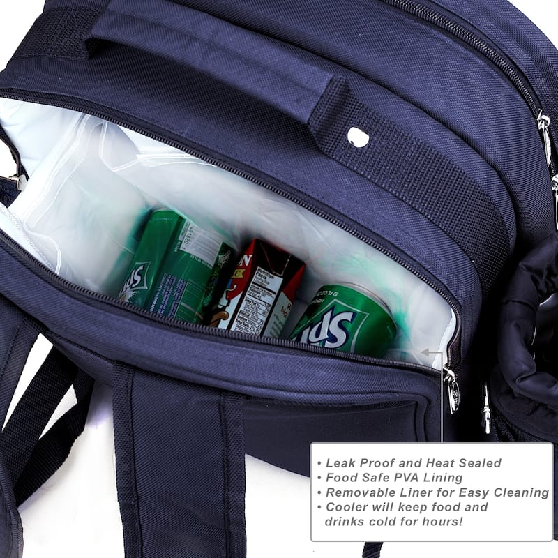NCAA Penn State Nittany Lions 2-Person Coffee Picnic Backpack