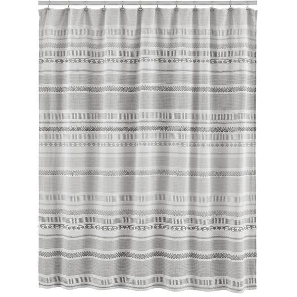 Sweet Jojo Designs Grey Boho Tribal Bohemian Bathroom Fabric Bath