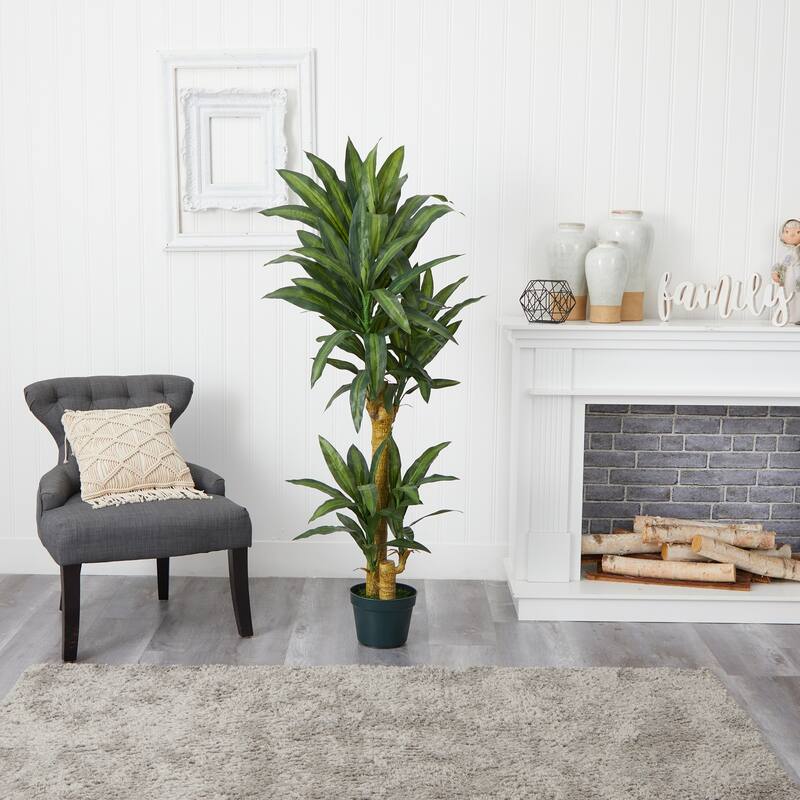 Artificial Holiday Pine and Berries Arrangement 12 Inch Tall Mason Jar Set with Noel Tray - Rustic Christmas Decor - Green - 60